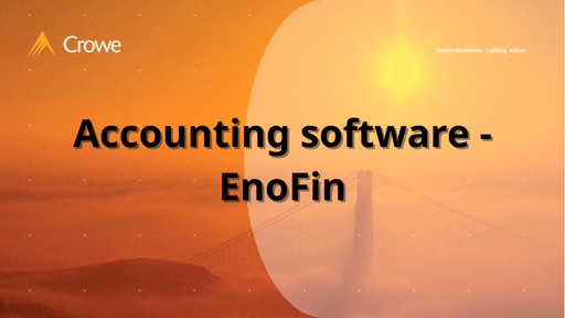 Accounting software - enoFin